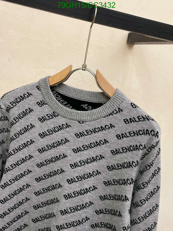 Balenciaga-Clothing Code: CC3432 $: 79USD