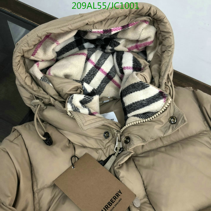 Burberry-Down jacket Men Code: JC1001 $: 209USD