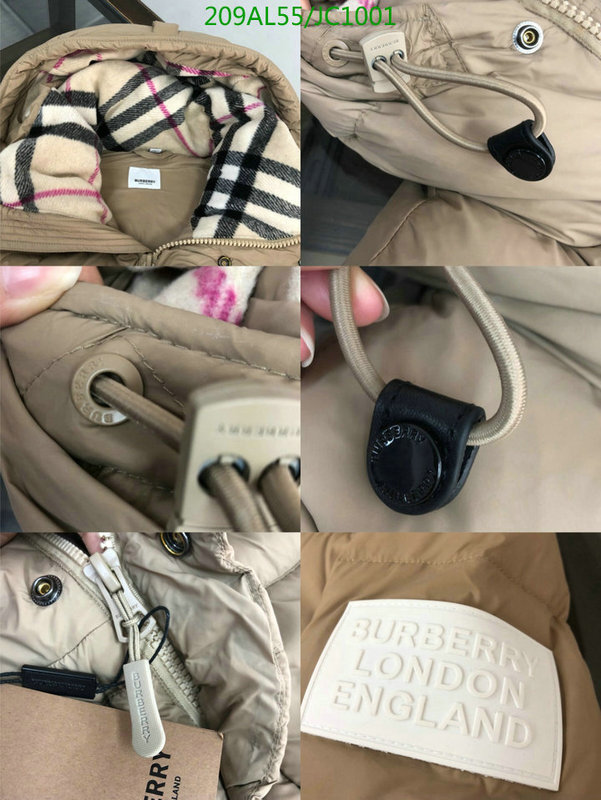 Burberry-Down jacket Women Code: JC1001 $: 209USD