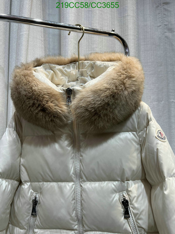 Moncler-Down jacket Women Code: CC3655 $: 219USD