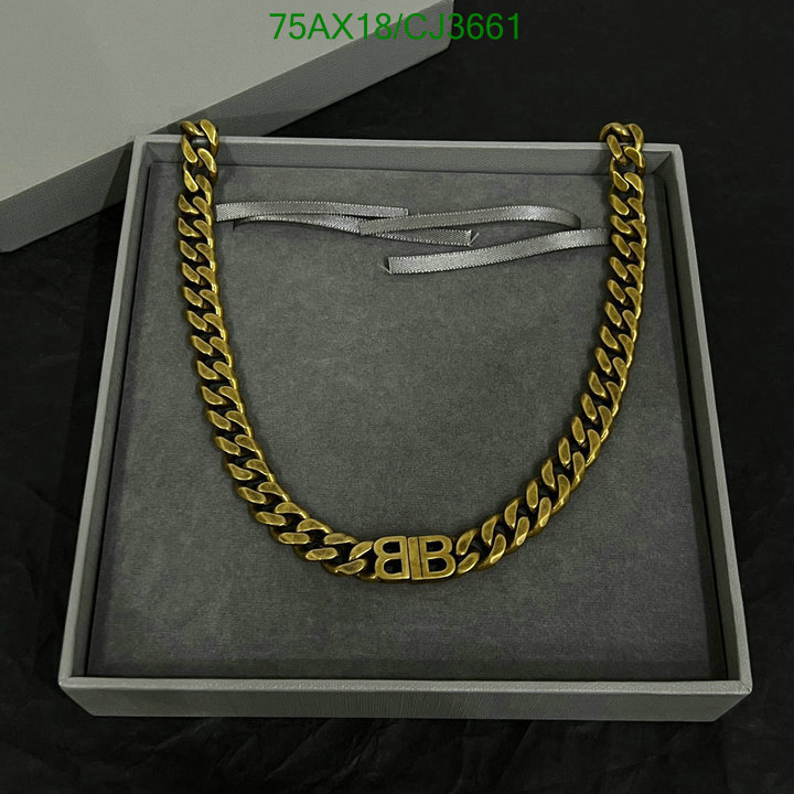 Balenciaga-Jewelry Code: CJ3661 $: 75USD