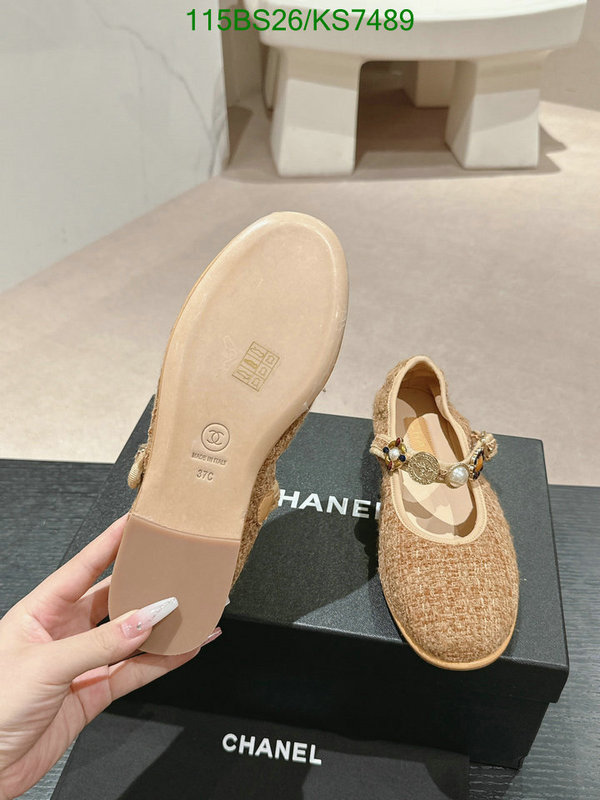 Chanel-Women Shoes Code: KS7489 $: 115USD