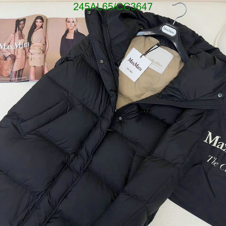 MaxMara-Down jacket Women Code: CC3647 $: 245USD