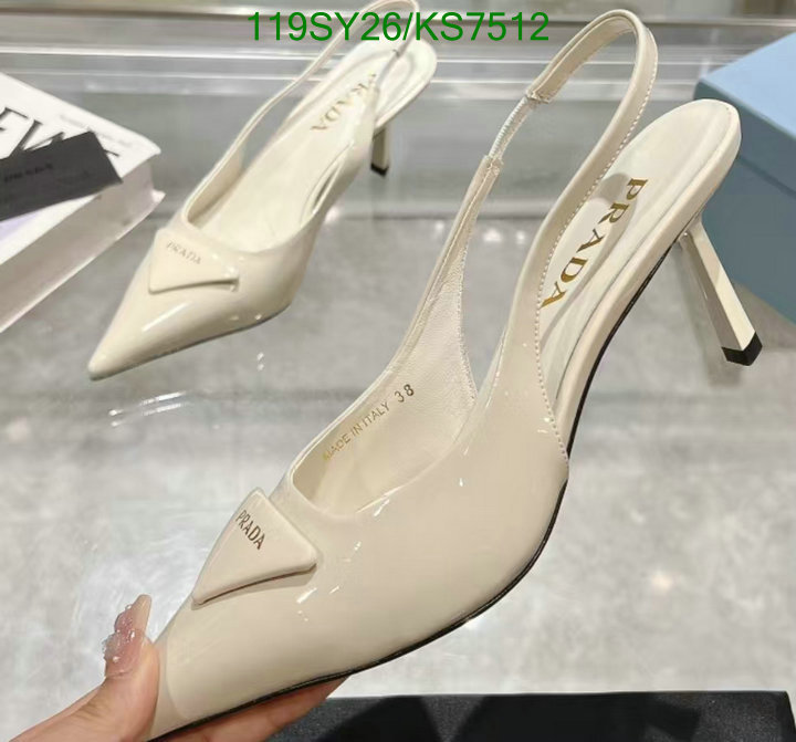 Prada-Women Shoes Code: KS7512 $: 119USD