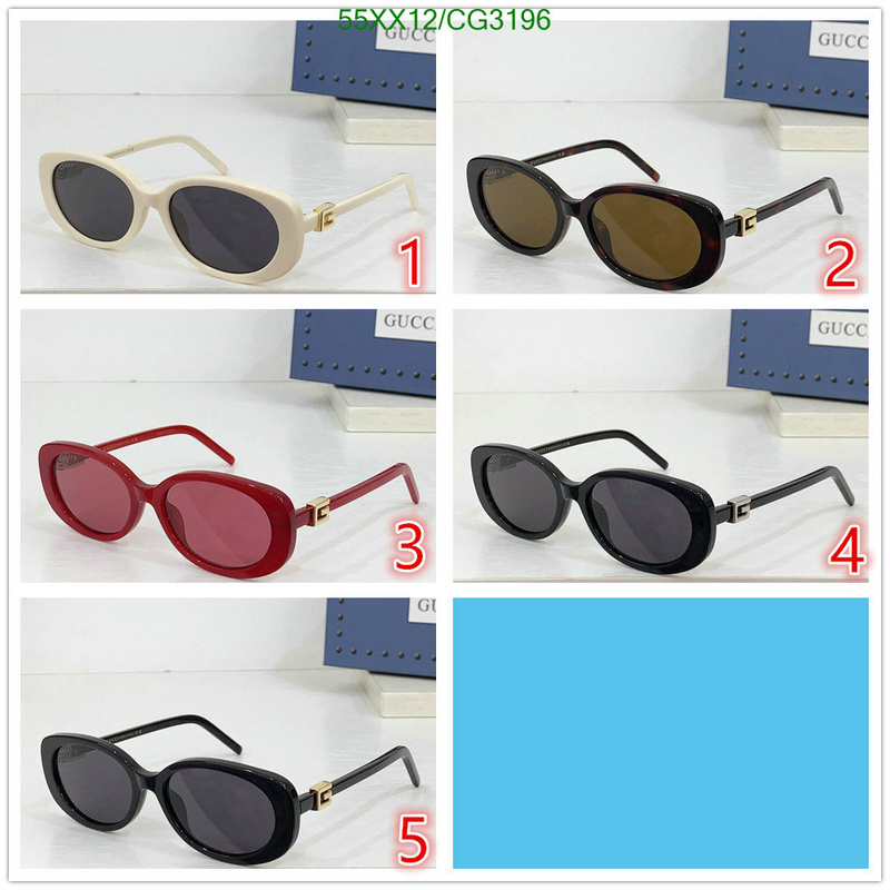 Gucci-Glasses Code: CG3196 $: 55USD