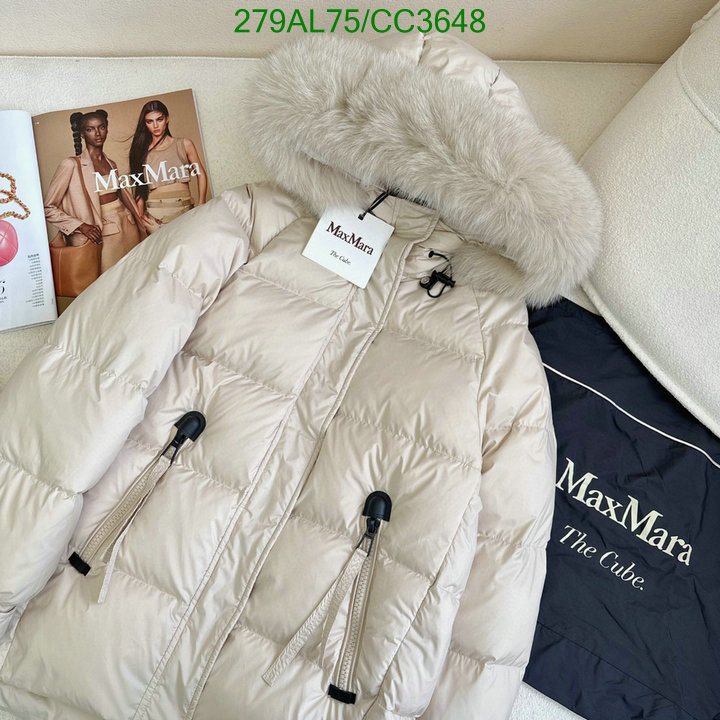 MaxMara-Down jacket Women Code: CC3648 $: 279USD