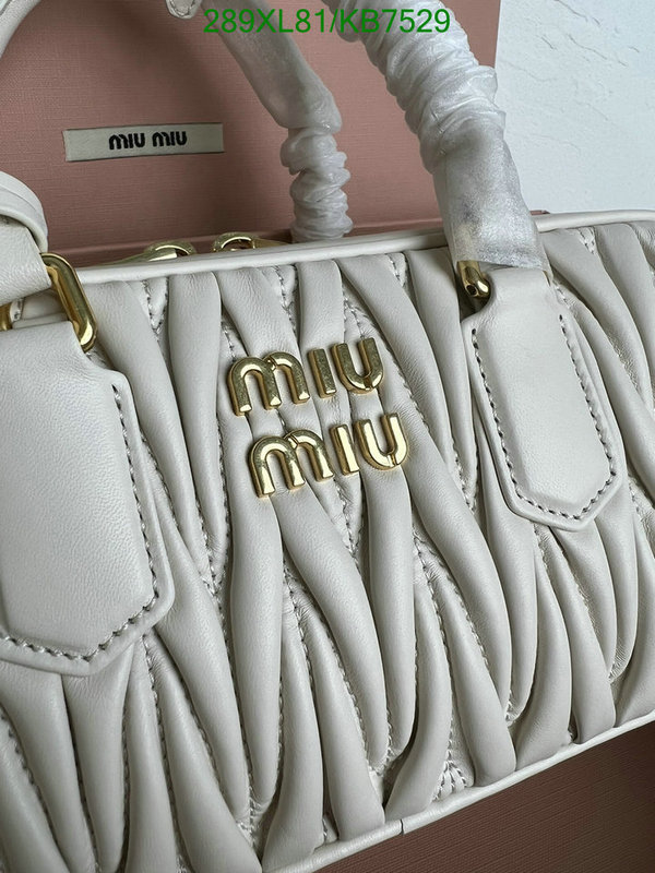 Miu Miu-Bag-Mirror Quality Code: KB7529 $: 289USD