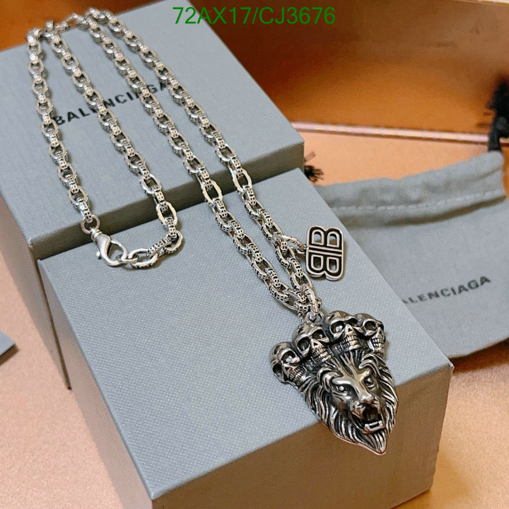 Balenciaga-Jewelry Code: CJ3676 $: 72USD