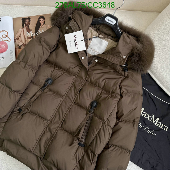 MaxMara-Down jacket Women Code: CC3648 $: 279USD