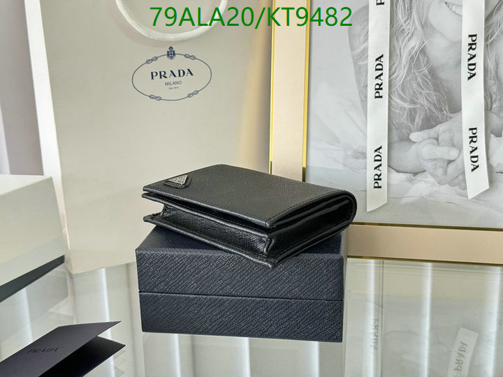 Prada-Wallet Mirror Quality Code: KT9482 $: 79USD