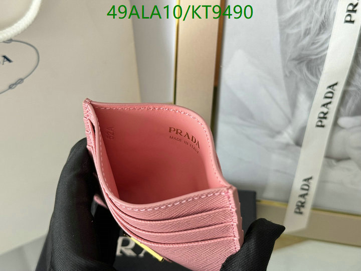 Prada-Wallet Mirror Quality Code: KT9490 $: 49USD