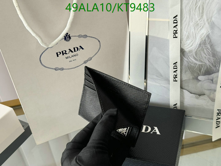 Prada-Wallet Mirror Quality Code: KT9483 $: 49USD