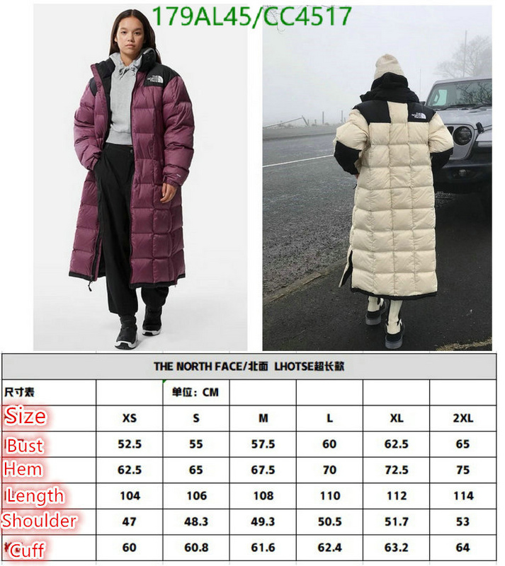 The North Face-Down jacket Women Code: CC4517 $: 179USD