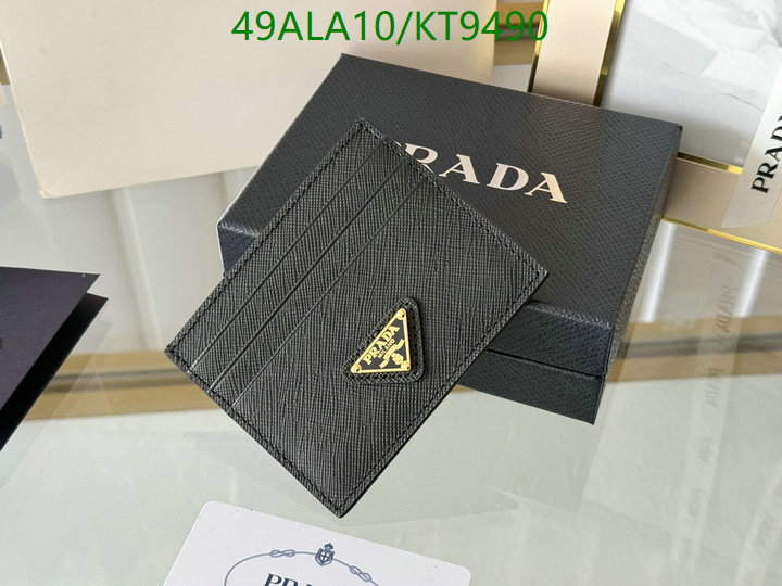 Prada-Wallet Mirror Quality Code: KT9490 $: 49USD