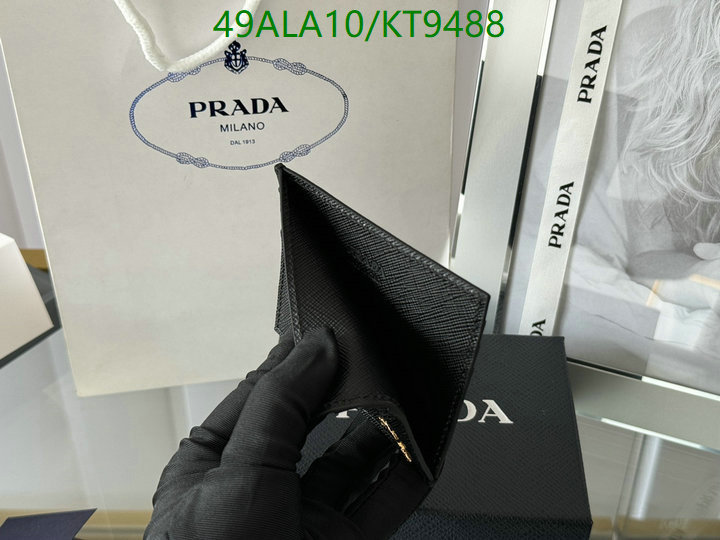 Prada-Wallet Mirror Quality Code: KT9488 $: 49USD