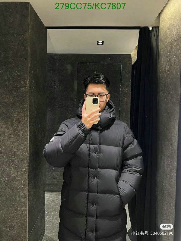 Moncler-Down jacket Men Code: KC7807 $: 279USD