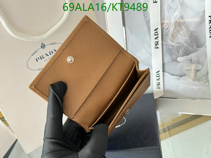 Prada-Wallet Mirror Quality Code: KT9489 $: 69USD