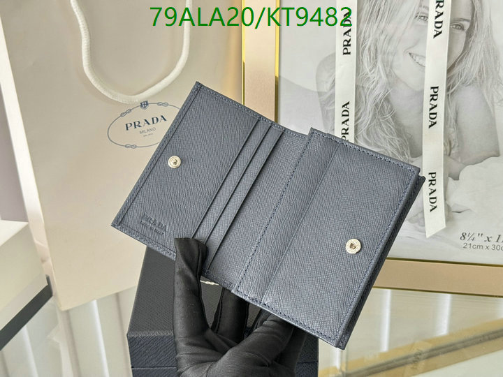 Prada-Wallet Mirror Quality Code: KT9482 $: 79USD