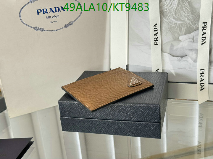 Prada-Wallet Mirror Quality Code: KT9483 $: 49USD