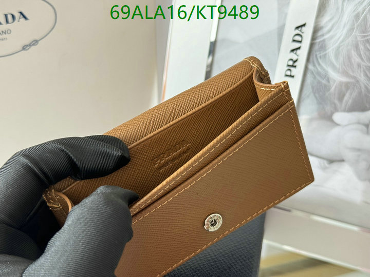 Prada-Wallet Mirror Quality Code: KT9489 $: 69USD