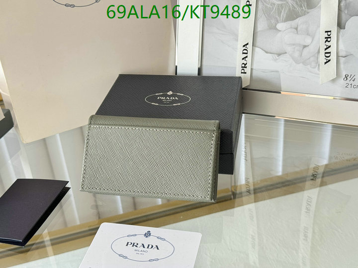 Prada-Wallet Mirror Quality Code: KT9489 $: 69USD