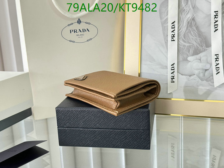 Prada-Wallet Mirror Quality Code: KT9482 $: 79USD