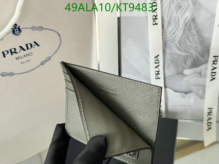 Prada-Wallet Mirror Quality Code: KT9483 $: 49USD