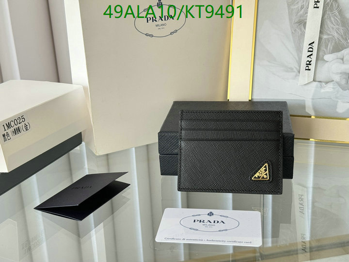 Prada-Wallet Mirror Quality Code: KT9491 $: 49USD