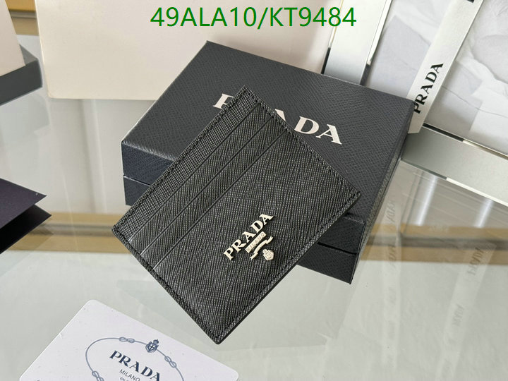 Prada-Wallet Mirror Quality Code: KT9484 $: 49USD