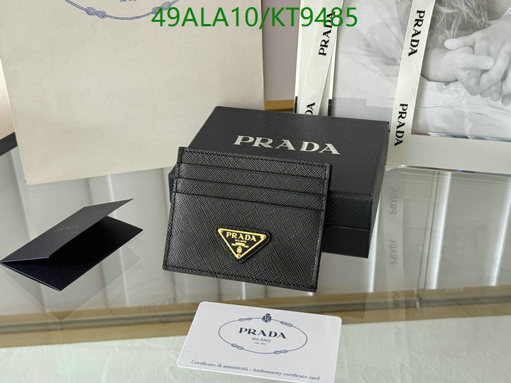 Prada-Wallet Mirror Quality Code: KT9485 $: 49USD