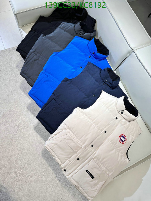 Canada Goose-Down jacket Men Code: KC8192 $: 139USD