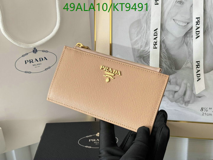 Prada-Wallet Mirror Quality Code: KT9491 $: 49USD