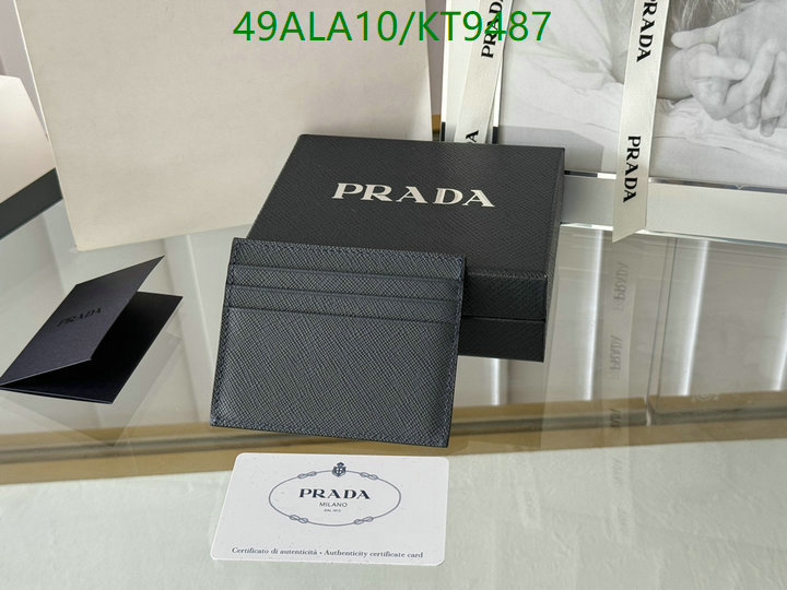 Prada-Wallet Mirror Quality Code: KT9487 $: 49USD