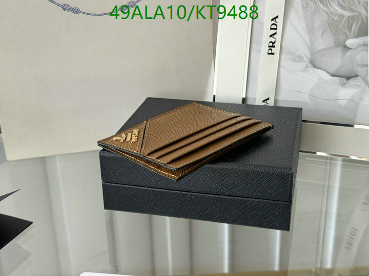 Prada-Wallet Mirror Quality Code: KT9488 $: 49USD