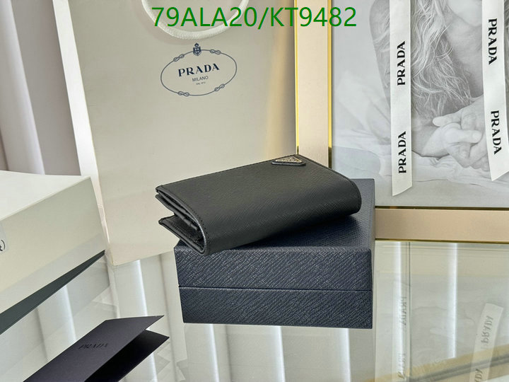 Prada-Wallet Mirror Quality Code: KT9482 $: 79USD