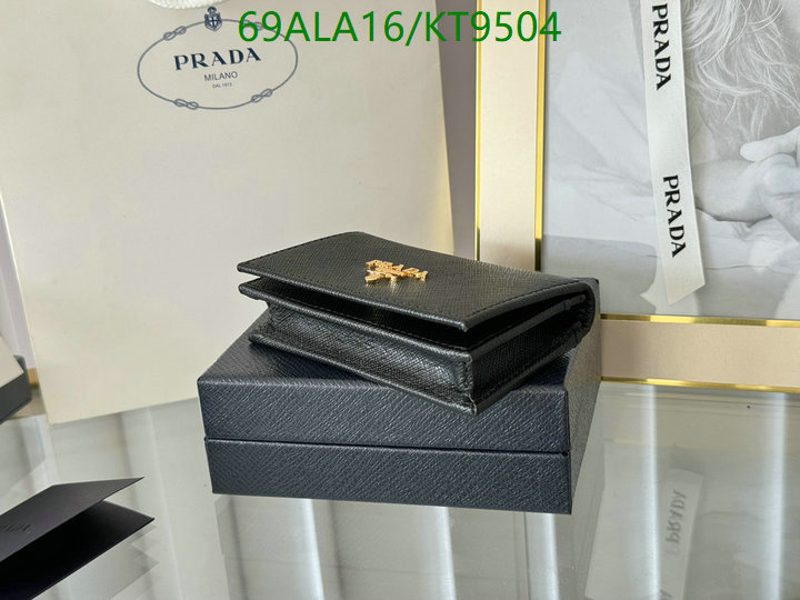 Prada-Wallet Mirror Quality Code: KT9504 $: 69USD