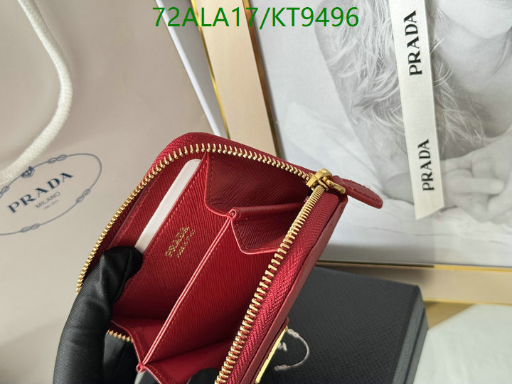 Prada-Wallet Mirror Quality Code: KT9496 $: 72USD