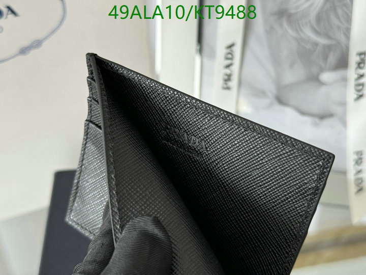 Prada-Wallet Mirror Quality Code: KT9488 $: 49USD