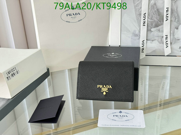 Prada-Wallet Mirror Quality Code: KT9498 $: 79USD