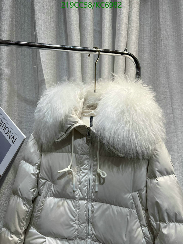 Moncler-Down jacket Women Code: KC6982 $: 219USD