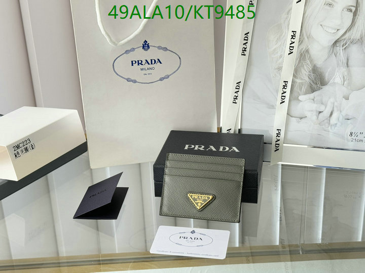 Prada-Wallet Mirror Quality Code: KT9485 $: 49USD