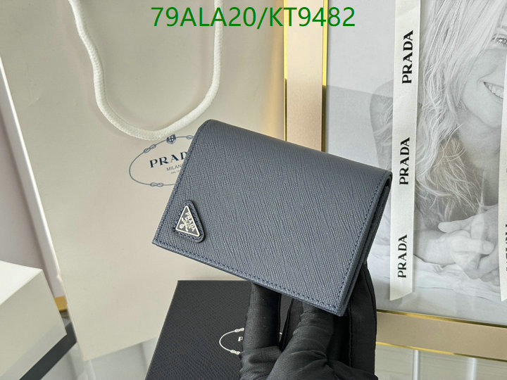 Prada-Wallet Mirror Quality Code: KT9482 $: 79USD