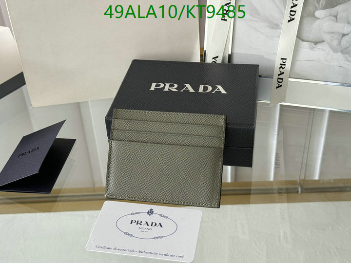 Prada-Wallet Mirror Quality Code: KT9485 $: 49USD