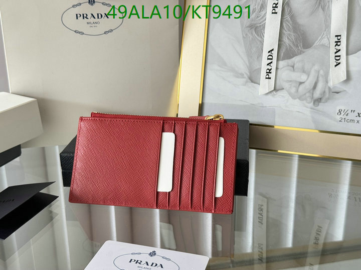 Prada-Wallet Mirror Quality Code: KT9491 $: 49USD