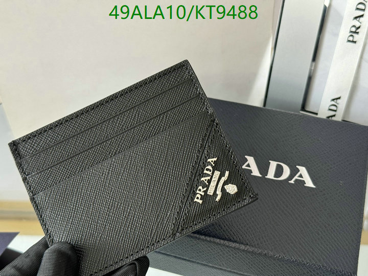 Prada-Wallet Mirror Quality Code: KT9488 $: 49USD