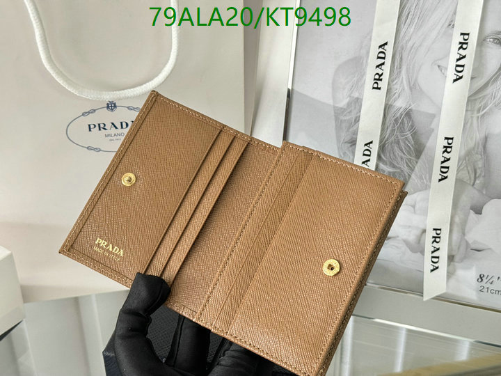 Prada-Wallet Mirror Quality Code: KT9498 $: 79USD