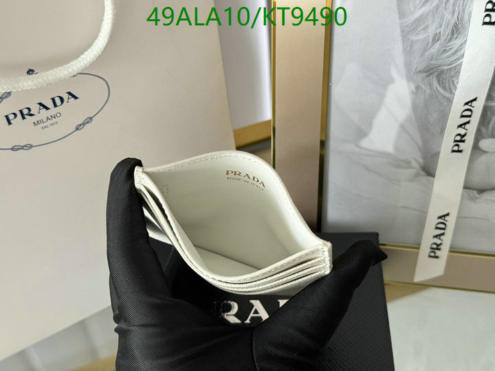 Prada-Wallet Mirror Quality Code: KT9490 $: 49USD