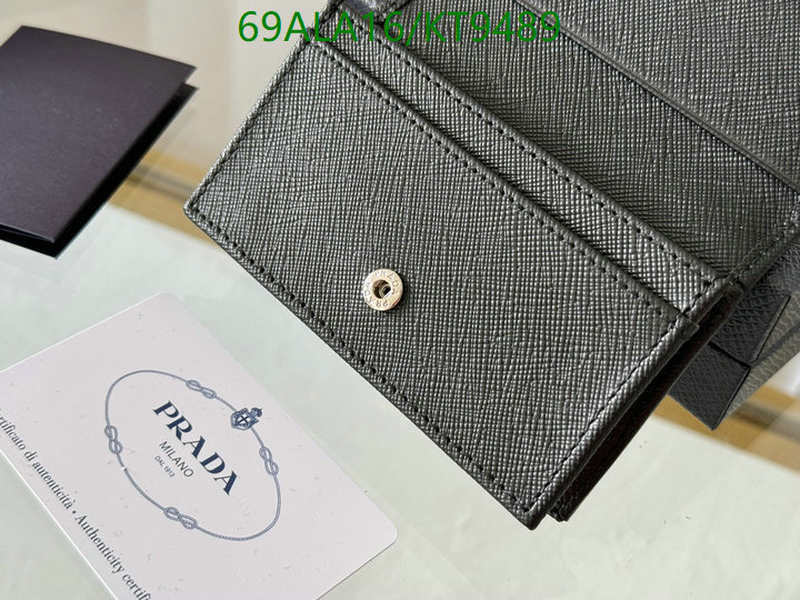 Prada-Wallet Mirror Quality Code: KT9489 $: 69USD