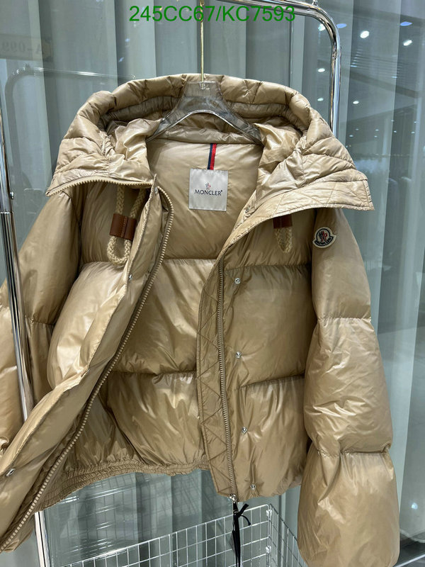 Moncler-Down jacket Women Code: KC7593 $: 245USD