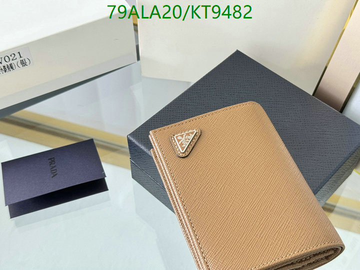 Prada-Wallet Mirror Quality Code: KT9482 $: 79USD